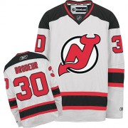 Reebok New Jersey Devils NO.30 Martin Brodeur Men's Jersey (White Authentic Away)