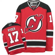 Reebok New Jersey Devils NO.17 Michael Ryder Men's Jersey (Red Authentic Home)