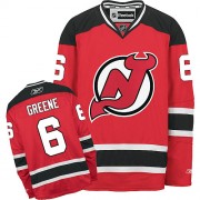 Reebok New Jersey Devils NO.6 Andy Greene Men's Jersey (Red Authentic Home)