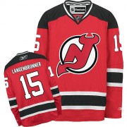 Reebok New Jersey Devils NO.15 Jamie Langenbrunner Men's Jersey (Red Authentic Home)