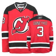 Reebok New Jersey Devils NO.3 Ken Daneyko Men's Jersey (Red Authentic Home)