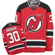 Reebok New Jersey Devils NO.30 Martin Brodeur Men's Jersey (Red Authentic Home)
