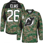 Reebok New Jersey Devils NO.26 Patrik Elias Men's Jersey (Camo Authentic Veterans Day Practice)