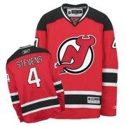Reebok New Jersey Devils NO.4 Scott Stevens Men's Jersey (Red Authentic Home)